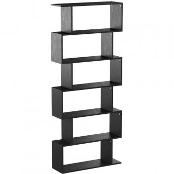 HOMCOM Wooden Room Divider Bookshelf