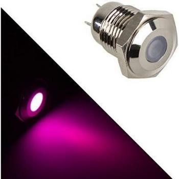 Lamptron LED Viola con Presa Argento
