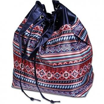 Borsa mare fantasia geometrica 42x34 cm