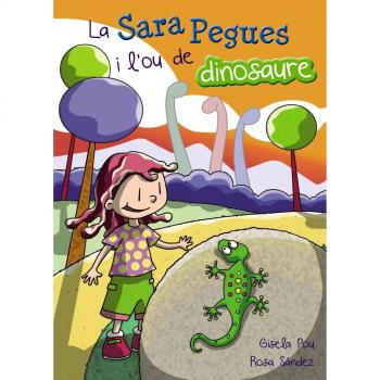 LA SARA PEGUES I L ' OU DE DINOSAURE