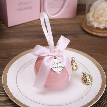 20pcs Pink Candy Favor Boxes