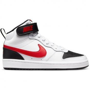 Nike Court Borough Mid 2 Junior Sneaker Dunkelblau