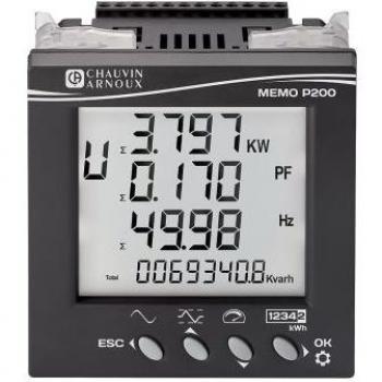 Chauvin Arnoux MEMO P200 Controlador de Red Eléctrica