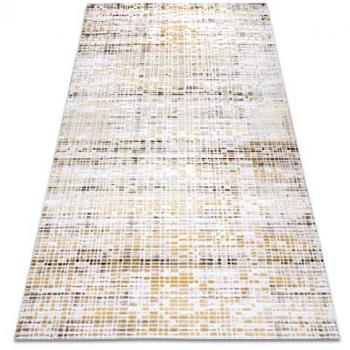 Rugsx Tapis Acrylique Jaune 80x300 cm