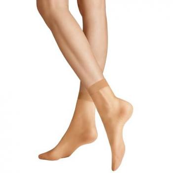 HUDSON Damen LIGHT 8 39/42 – Beige Make-up Socken