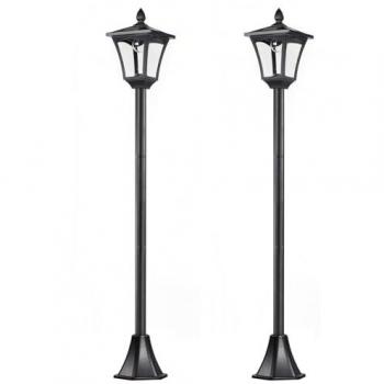 Farola Solar Impermeable IP44 18x18x160