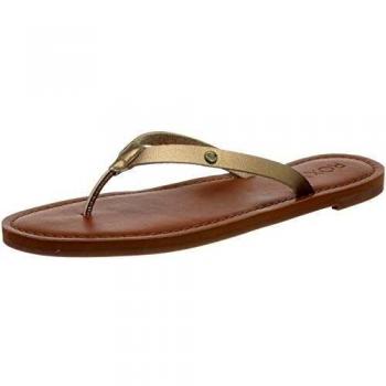Tongs Roxy Janel Femme Or