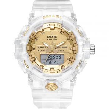 SMAEL Men's Double Time Waterproof Watch