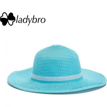 Ladybro Foldable Straw Cap for Kids