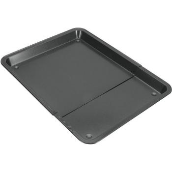 Metaltex Bandeja para Horno Dolceforno, Acero, Negro, 34 cm
