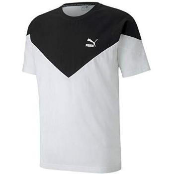 Puma MCS Iconic T-Shirt Hommes Blanc (L)