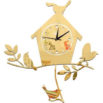 Forest Lodge Wall Clock