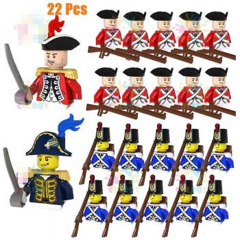 Figurine Militaire en Blocs de Construction