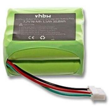 Vhbw batterie NiMH 1500mAh 7.2V pour robot aspirateur