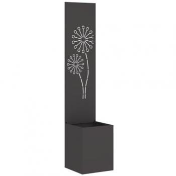 Mosaïque décorative jardinier noire 32x140 cm