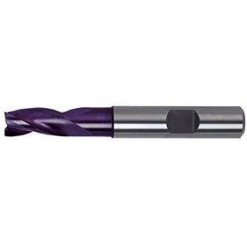 Fraise carbure monobloc TiAlN, angle 30°, 3 dents – 8,0 mm HB