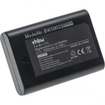 Batterie VHBW Li‑ion pour Leica M8, M8.2, M‑E, M9, M9‑P – Alternative à C214/BLI‑312