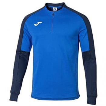 Joma Eco Championship Junior Half‑Zip Sweatshirt Royal/Navy, Ages 5‑6