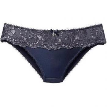 LASCANA Bikinislip Wanda Gr. 32/34, marine mit Spitze