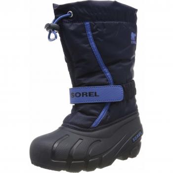 Botas de invierno Sorel para niños Flurry, Color: Azul, Talla: 27