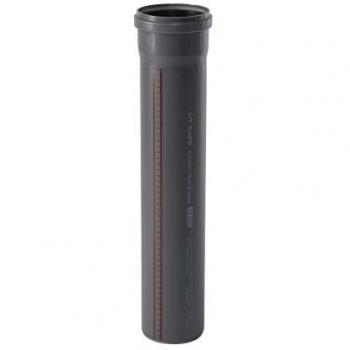 HT Safe Rohre – 110 × 2000 mm, Muf, Schnellverschluss