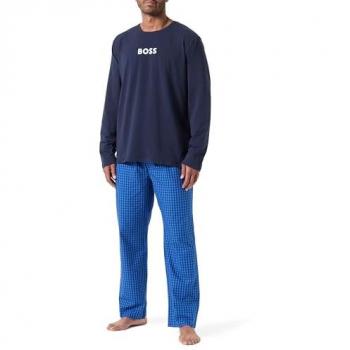 Boss Pyjama Easy 50488084 Blau Regular Fit XXL Herren