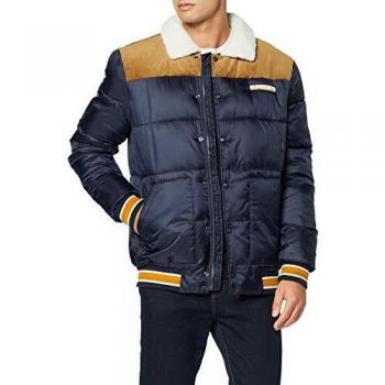 Chaqueta de Hombre Superdry Downhill Racer Box Quilt, Azul