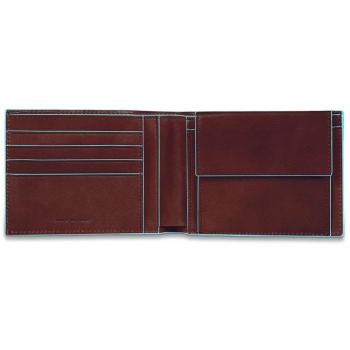 Porte-clés Piquadro, cuir, 12 cm, couleur Acajou