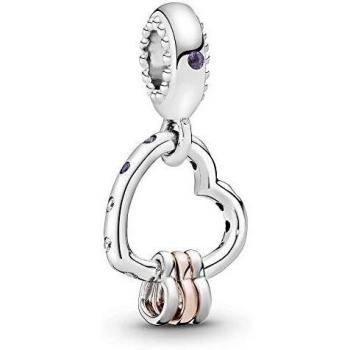 Abalorio Colgante Pandora 787247NLCMX mujer plata Circonitas Rose Reflejos de Amor