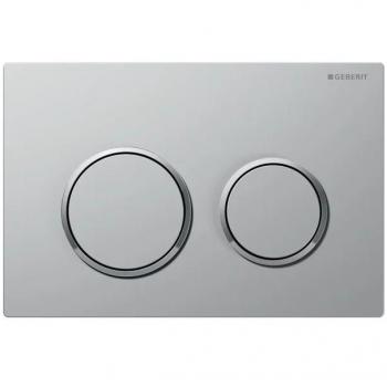 Geberit Omega 20 Flush Plate Matt/Gloss Chrome
