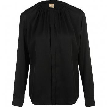 BOSS Seidenbluse BANORA Schwarz 42