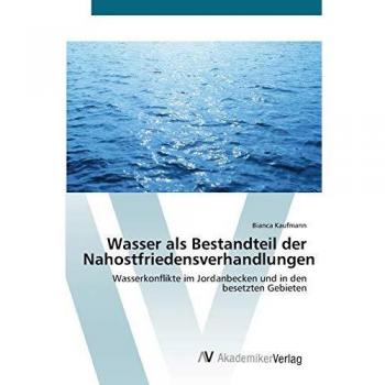 Wasser als Bestandteil der Nahostfriedensverhandlungen: Wasserkonflikte im Jordanbecken und in den besetzten Gebieten