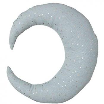 Cuscino Luna a forma di Berlingot Blu