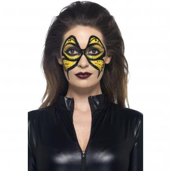 Smiffys Theater-Make‑Up: FluidoLatex Gelb + Applikator – 59,1 ml