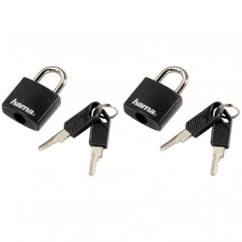 Hama Travel Lock Duo – Schwarz