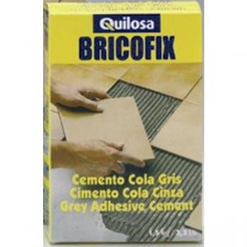 Cemento cola gris bricofix 1.5k caja