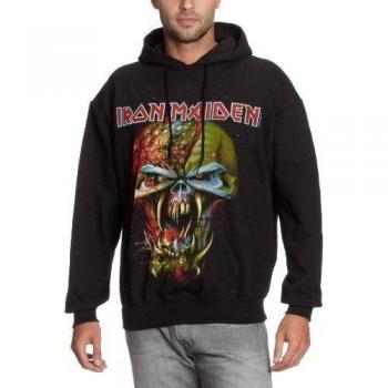Men's Iron Maiden Final Frontier Big Head Fleece Hoodie