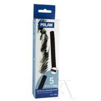MILAN Sustainable Charcoal Branches 12-14mm, Quantity: 5