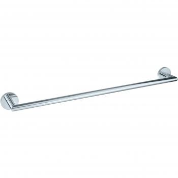 Revello Toallero de Barra Power‑Loc WENKO 61 × 5.5 × 7 cm, Latón y Cromo – Montaje Sin Taladrar