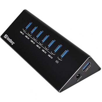 Sandberg USB 3.0 Hub 6+1 ports 133-82