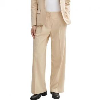 Tom Tailor Damen Marlenehose in Beige, 40/L32