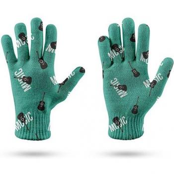 Lips Printed Women's Outdoor Gloves