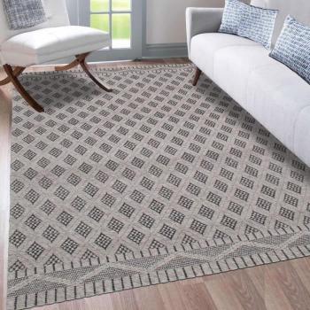Tapis Kilim Géométrique 120x170 Recyklimo
