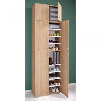 Armoire à Chaussures en Bois Sonoma Eiche