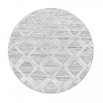 Ayyildiz Teppiche Teppich »PISA 4703«, rund, 20 mm Höhe