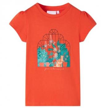 Kids' Orange T-Shirt Size 140