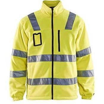 Giacca Pile Alta Visibilità Xl – Colore Giallo Fluorescente