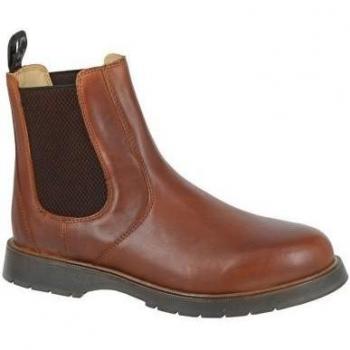Bottines en cuir Chelsea pour hommes Grafters