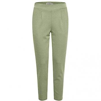 Ichi Damenhose Piqué – Grüne Farbe, XXL
