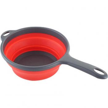 Silicone Collapsible Washing Basket with Handle